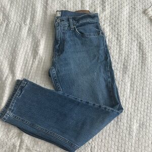 Hollister Men's Straight Jeans in Blue